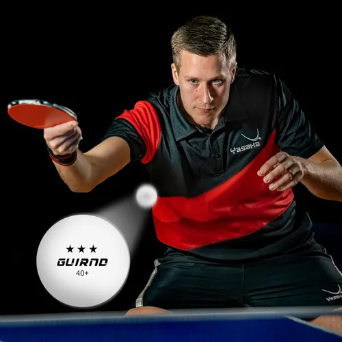 Miniatura 5 de 20 paquetes de pelotas de ping pong, pelotas de tenis de mesa de 3 estrellas, más de 40 pelotas de pong para competencia y juego recreativo, pelota