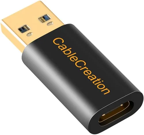 Miniatura 8 de CableCreation Adaptador USB C hembra a USB macho, USB 3.1 5Gbps USB C a A adaptador hembra para portátiles Logitech StreamCam VR Link para carga