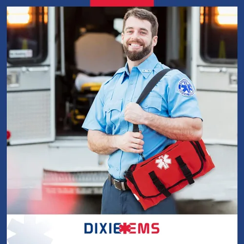 Miniatura 3 de Dixigear Bolsa de primeros auxilios para responder ante emergencias con reflectores - Rojo