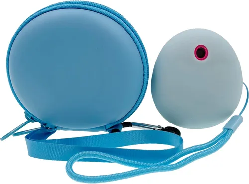 Miniatura 5 de Xcivi Estuche rígido y cubierta de silicona para Tamagotchi Pix Virtual Interactive Pet Game Machine (azul)