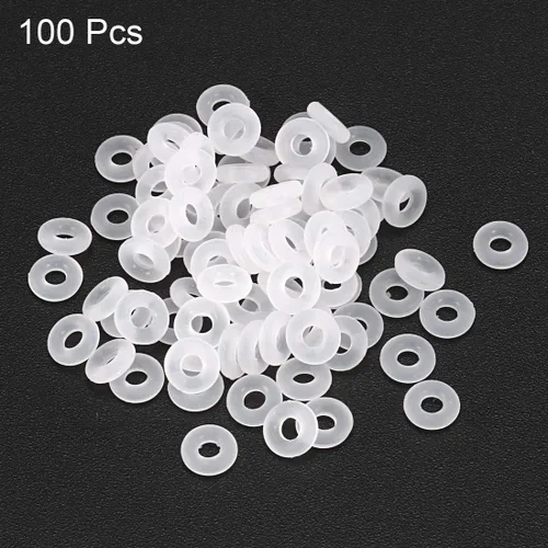 Miniatura 2 de uxcell Juntas tóricas de silicona, 0.354 in OD 0.236 in ID 0.059 in Ancho VMQ Junta de sello para válvulas de compresor reparación de tuberías