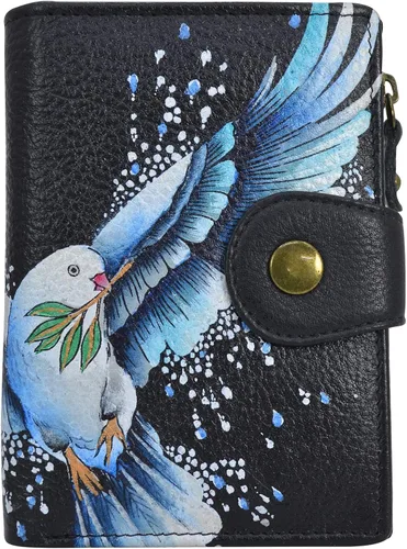 Miniatura 39 de Anna by Anuschka Cartera de mujer pintada a mano de cuero genuino para mujer