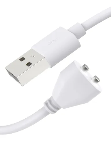 Cable de carga magnético USB CC de 2.6 pies para masajeadores, juguetes recargables, cepillos de dientes eléctricos, relojes, entrenador de perros,