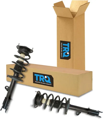 Miniatura 165 de TRQ Conjunto de Amortiguador y Resorte Delantero Cargado con Resorte Helicoidal Pre-ensamblado Compatible con Jeep Cherokee Limited AWD 14-22 Sin