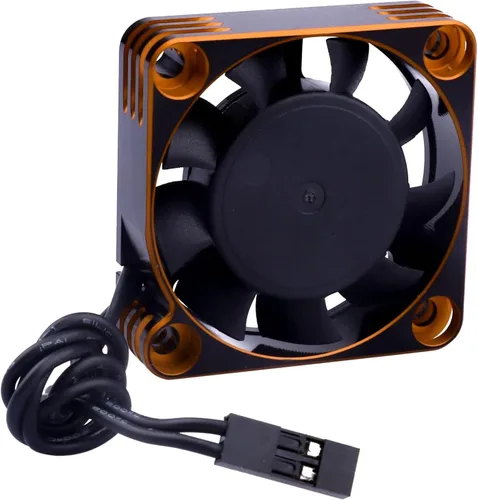 Ventilador de enfriamiento del motor de coche RC Disipador de calor 16000RPM Ventilador de enfriamiento ESC sin escobillas 1.575x1.575 in para coche