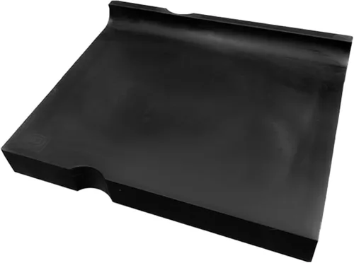 Miniatura 9 de Rattleware Alfombrilla de amortiguación color negro prémium de 8.75 x 3 pulgadas, goma antideslizante densa y duradera, protección de encimera