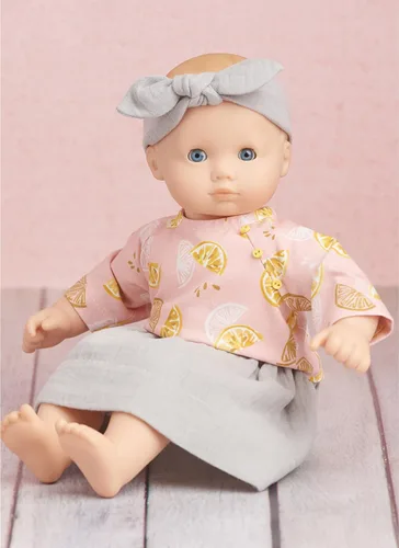 Miniatura 7 de Simplicity SS9727OS Kit de patrón de costura de ropa de muñeca de 15 pulgadas, sombrero y diadema, código S9727