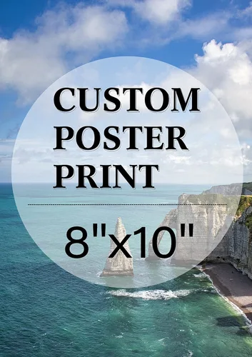 jenesaisquoi Impresión de Arte en Lienzo Personalizado 8" x 10", Sube Tu Foto Imagen Personalizada Foto Personalizada a Impresión de Póster Sin marco