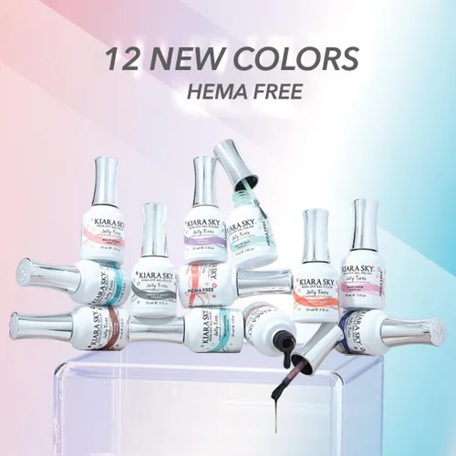 Miniatura 9 de KIARA SKY Esmalte de gel Soak Off Jelly Tints de 0.5 fl oz, Glampire