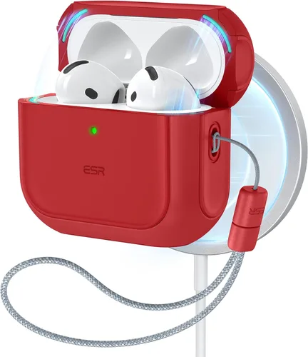 Miniatura 14 de ESR Funda para AirPods 4, Compatible con Funda de AirPods de 4ª Generación (2024) (USB-C), Compatible con MagSafe, Cubierta de Protección contra