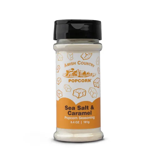 Miniatura 39 de Amish Country Popcorn Paquete variado de condimentos Queso cheddar – 5.1 oz y queso cheddar blanco – Condimento de palomitas de maíz de 3.8 onzas