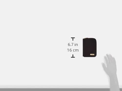 Miniatura 4 de Travelon Cartera con Cremallera para Pasaporte con Bloqueo RFID Cartera para Pasaporte, Negro