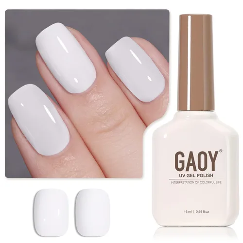Miniatura 50 de GAOY - Esmalte de uñas de gel marrón, 16ml de esmalte de gel para quitar por remojo, curado con luz UV para arte de uñas, manicura DIY en casa, 2088