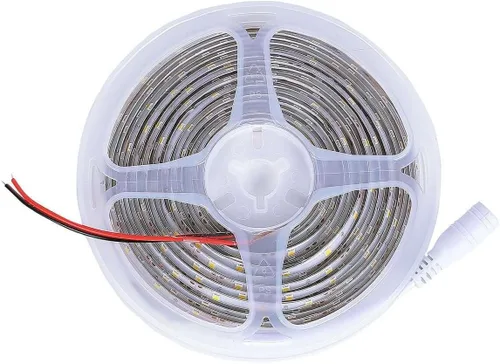 Miniatura 7 de Efavormart - Tira de luces LED de 16.4 pies, impermeable, color blanco frío, ultra brillante, 300 LED de alta densidad, 5050, cinta SMD para debajo