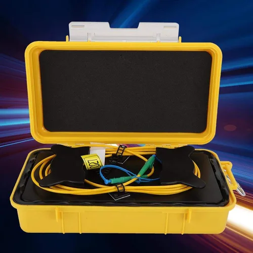 Miniatura 6 de Caja de cable del lanzamiento de OTDR, anillo de fibra de la zona muerta, caja de cable del lanzamiento de la fibra óptica OTDR de LC/APC-LC/APC