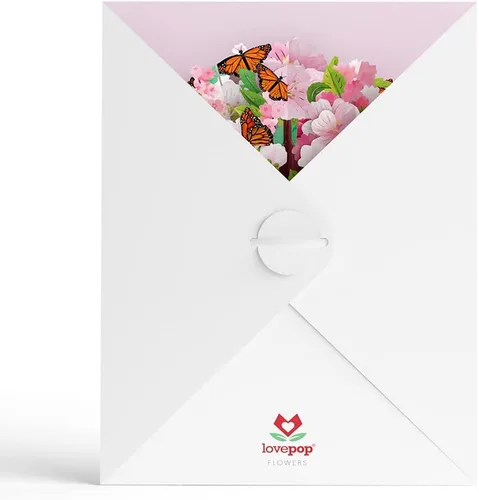 Miniatura 4 de Lovepop Ramo de flores de Susan de ojos negros – Ramo de flores de papel amarillo 3D para ella, amiga, mamá, compañera de trabajo