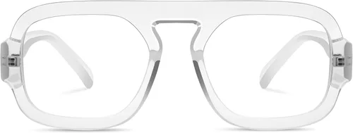 Miniatura 7 de Aviator Blue Light Blocking Glasses for Women Men Square Flat Top Computer TV Eyeglasses Anti Eyestrain