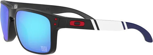 Miniatura 3 de Oakley Mens OO9102 Holbrook NFL Collection Square Sunglasses Negro mate/zafiro prisma