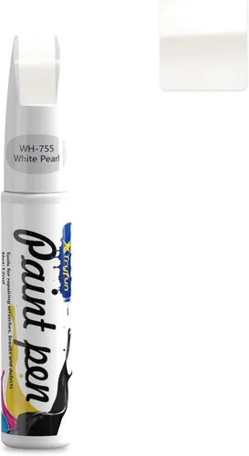 Miniatura 11 de Pintura de retoque para reparación de arañazos de pintura de automóviles, bolígrafo removedor de arañazos automático impermeable (blanco)