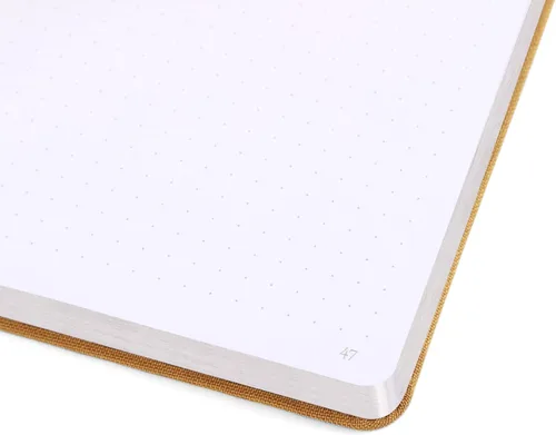 Miniatura 4 de Cuaderno Diario Punteado de Bala A5 Papel Grueso de 160gsm a Prueba de Sangre, Encuadernación Plana, 160 Páginas Numeradas Cuaderno