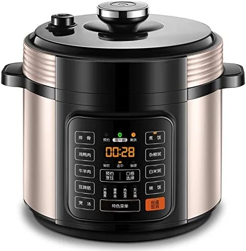 Olla de presión eléctrica Incienso Cocina ahorro de energía Una olla a presión de escape dominante 6L
