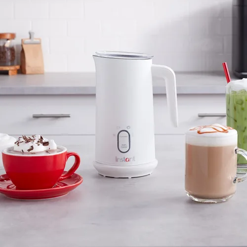 Miniatura 6 de Instant Pot Espumador instantáneo de leche, vaporizador eléctrico 4 en 1, fabricante automático de espuma caliente y fría de 10 oz/295 ml