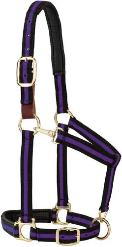 Miniatura 11 de Weaver Leather Dogal acolchado y ajustable a barbilla y garganta, 1 pulgada, para caballo tamaño promedio