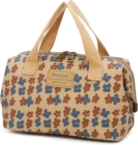 Miniatura 12 de Bolsa de maquillaje Smrcom Bolsa de cosméticos para mujeres y niñas Bolsa de maquillaje de viaje Bolsa de aseo con cremallera Bolsa organizadora