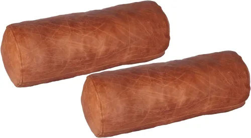 Miniatura 15 de D DOLLY LAMB Funda de almohada redonda con cilindro cervical Diseño ergonómico para cabeza, cuello, espalda y piernas, ideal para soporte