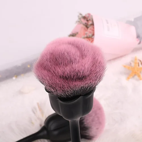 Miniatura 4 de 1 cepillo de polvo para uñas acrílicas, cepillo limpiador de uñas acrílicas, cepillos de uñas para limpiar polvo, polvo de inmersión grande, cepillo