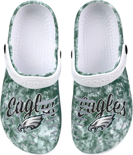 Miniatura 13 de FOCO NFL Womens NFL Team Logo Cloudie Garden Water Sandals Shoes Slipper Clogs with Strap