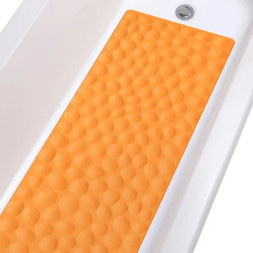 Miniatura 10 de OTHWAY Alfombra de Bañera Antideslizante, Alfombra de Baño de Goma para Niños y Bebés, 16x31.5 pulgadas Alfombras de Baño Grandes para Bañera