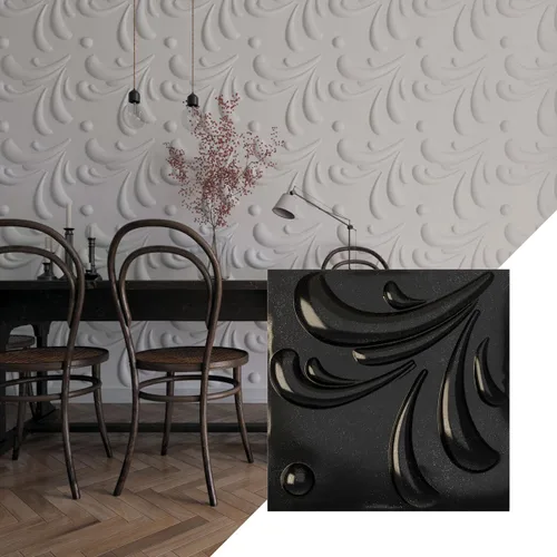 Miniatura 27 de Ekena Millwork WP20X20ACWH 19 5/8 pulgadas de ancho x 19 5/8 pulgadas de alto Acacia EnduraWall Decorativo 3D Panel de Pared Cubre 2.67 pies