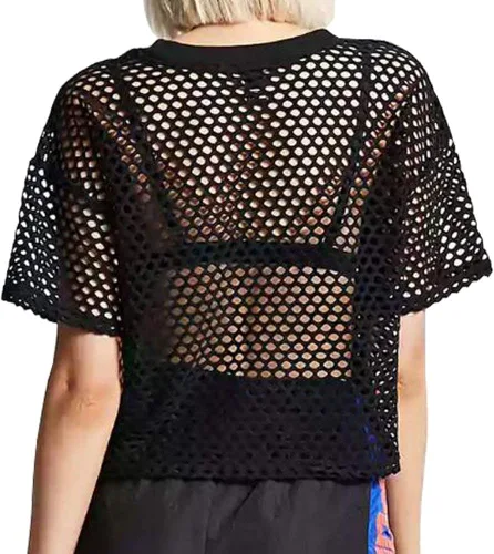 Miniatura 3 de CLOZ - Camiseta de malla para mujer