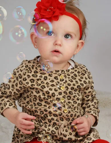 Miniatura 4 de Pulsera de plata de ley u oro para bebés, niños o mujeres con dije de corazón para niñas, Plata