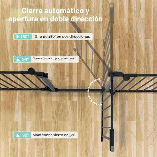 Miniatura 3 de COMOMY Puerta de bebé extra ancha de 198 pulgadas, puerta para perros, puerta para mascotas para escaleras de casa, puertas, chimenea, puerta