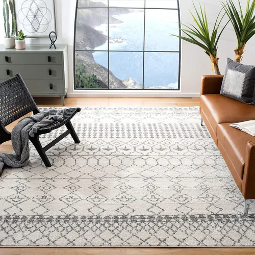 Miniatura 7 de SAFAVIEH Tulum Collection - Alfombra decorativa de 2 x 3 pies, diseño marroquí bohemio envejecido, no desprende pelusa y fácil de limpiar, ideal