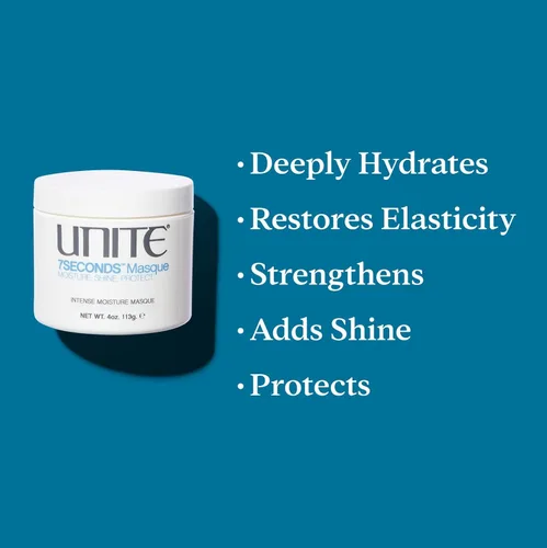 Miniatura 3 de UNITE Mascarilla 7SECONDS para el cabello, tratamiento acondicionador profundo para restaurar la elasticidad, la fuerza y el brillo duradero