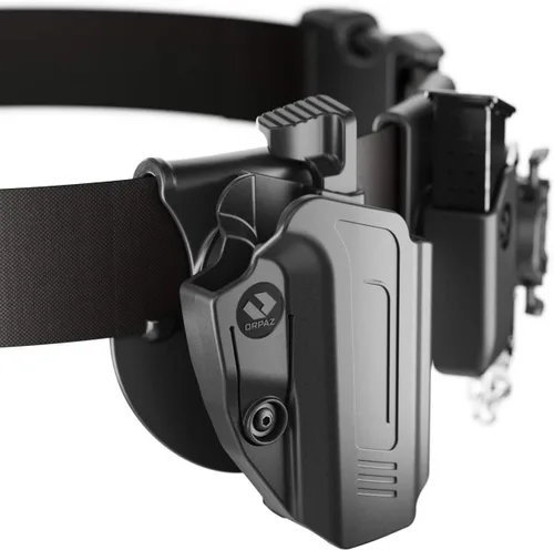 Miniatura 3 de Orpaz C-Series IWI Jericho 941 Funda de polímero marco compatible con IWI Jericho 941 OWB Holster – Unisex – Asegurará tu pistola con un aspecto