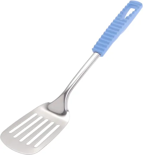 Utensilios de cocina de acero inoxidable Set de utensilios de cocina con fácil almacenamiento colgante Color aleatorio