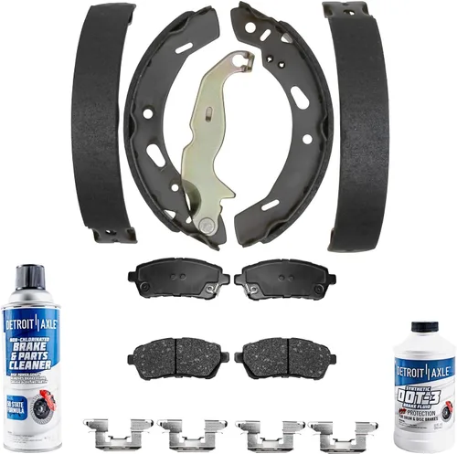 Miniatura 20 de Detroit Axle - Kit de freno delantero para Chevy GMC Silverado Sierra Yukon XL Express Savana Suburban 1500 Tahoe Avalanche Cadillac Escalade Pinza