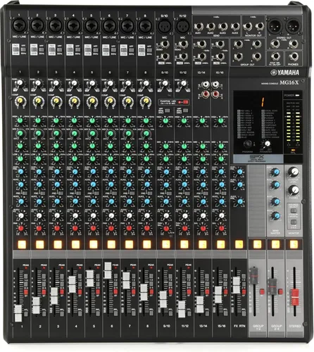 Miniatura 15 de Mezclador estéreo compacto de 6 entradas Yamaha MG06, Negro