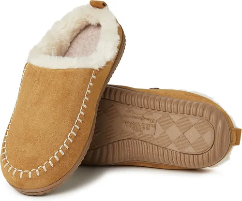 Miniatura 3 de Dearfoams Alpine Bern - Pantuflas tipo zueco para mujer