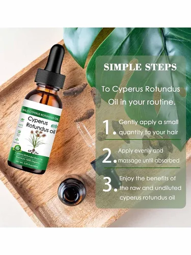 Miniatura 4 de Generic Aceite de Cyperus Rotundus, aceite de depilación natural para todo tipo de piel, 2.0 fl oz (1)