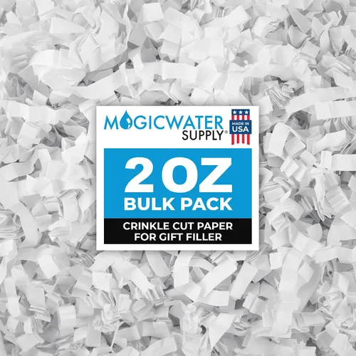 Miniatura 38 de MagicWater Papel Arrugado de Corte Ondulado para Cestas de Regalo - 2 Oz - Baby Blend - Perfecto para Relleno de Papel Triturado, Relleno de Cestas