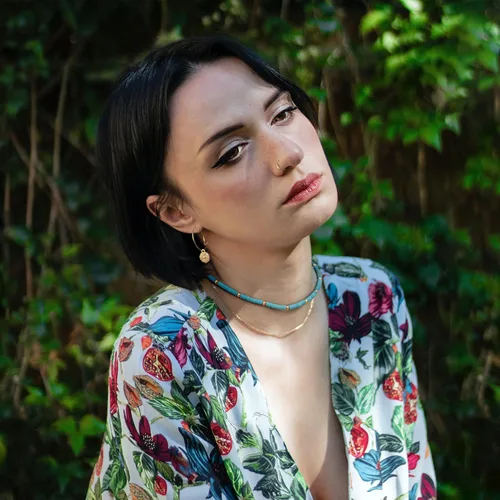 Miniatura 5 de Collar con colgante de perlas de oro y cuentas de turquesa, estilo bohemio, vintage, hecho a mano, azul turquesa para mujer