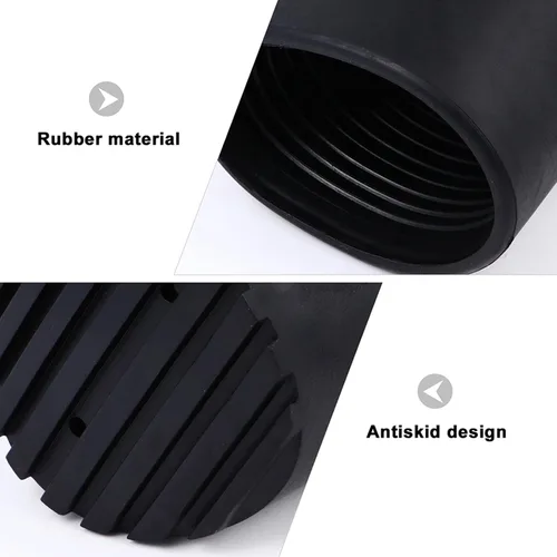 Miniatura 9 de 4 almohadillas de goma para escaleras, almohadillas estabilizadoras antideslizantes para proteger suelos y mejorar la estabilidad de la escalera