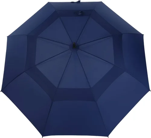 Miniatura 12 de MRTLLOA Paraguas para golf extragrande con apertura automática de 54, 62, 68 o 72 pulgadas, toldo doble ventilado, resistente al viento e