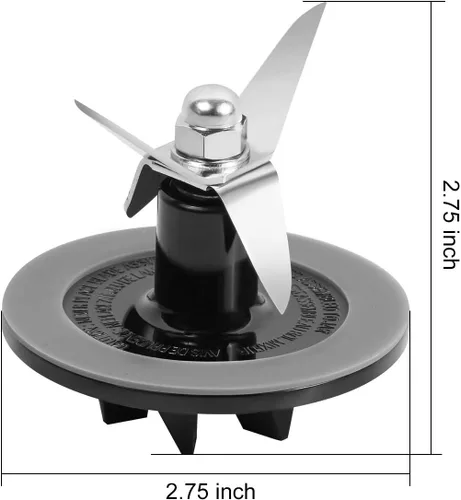 Miniatura 2 de Conjunto de corte de licuadora, piezas de repuesto de cuchilla de licuadora con junta para licuadoras Cuisinart CBT-500, SB5600, CB600, BFP-10CH