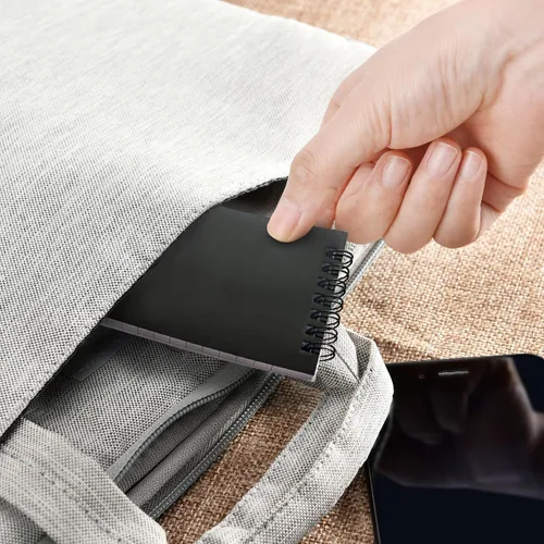 Miniatura 4 de KTOJOY Paquete de 8 cuadernos pequeños de bolsillo pequeños de 3 x 5 pulgadas en espiral con páginas forradas, cuaderno pequeño en espiral pequeño